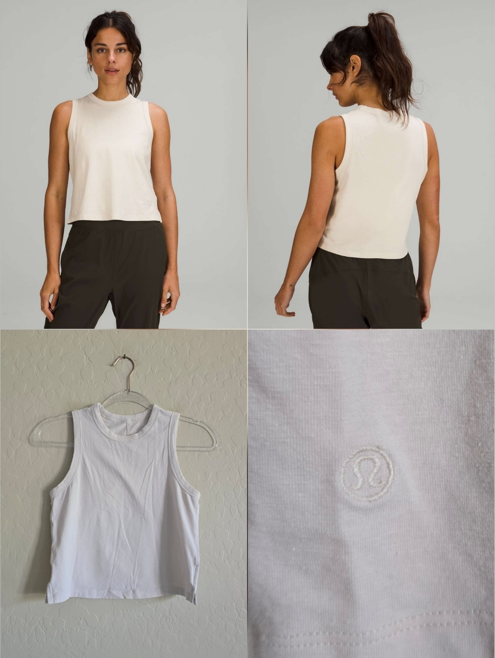 Lululemon Classic-Fit Cotton-Blend Tank Top